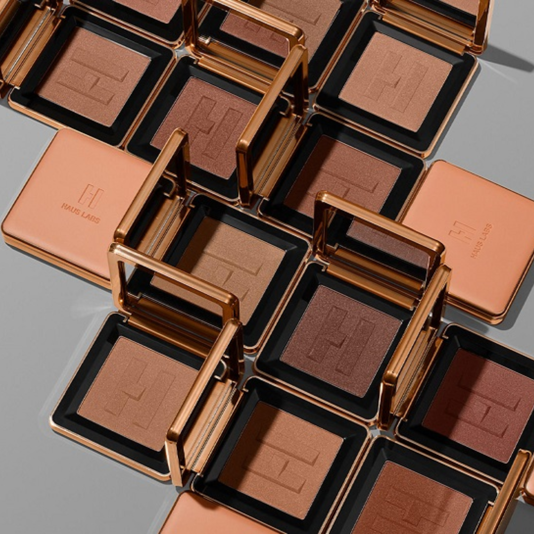 HAUS LABS BY LADY GAGA Power Sculpt Velvet Powder Bronzer - Deep Level 10