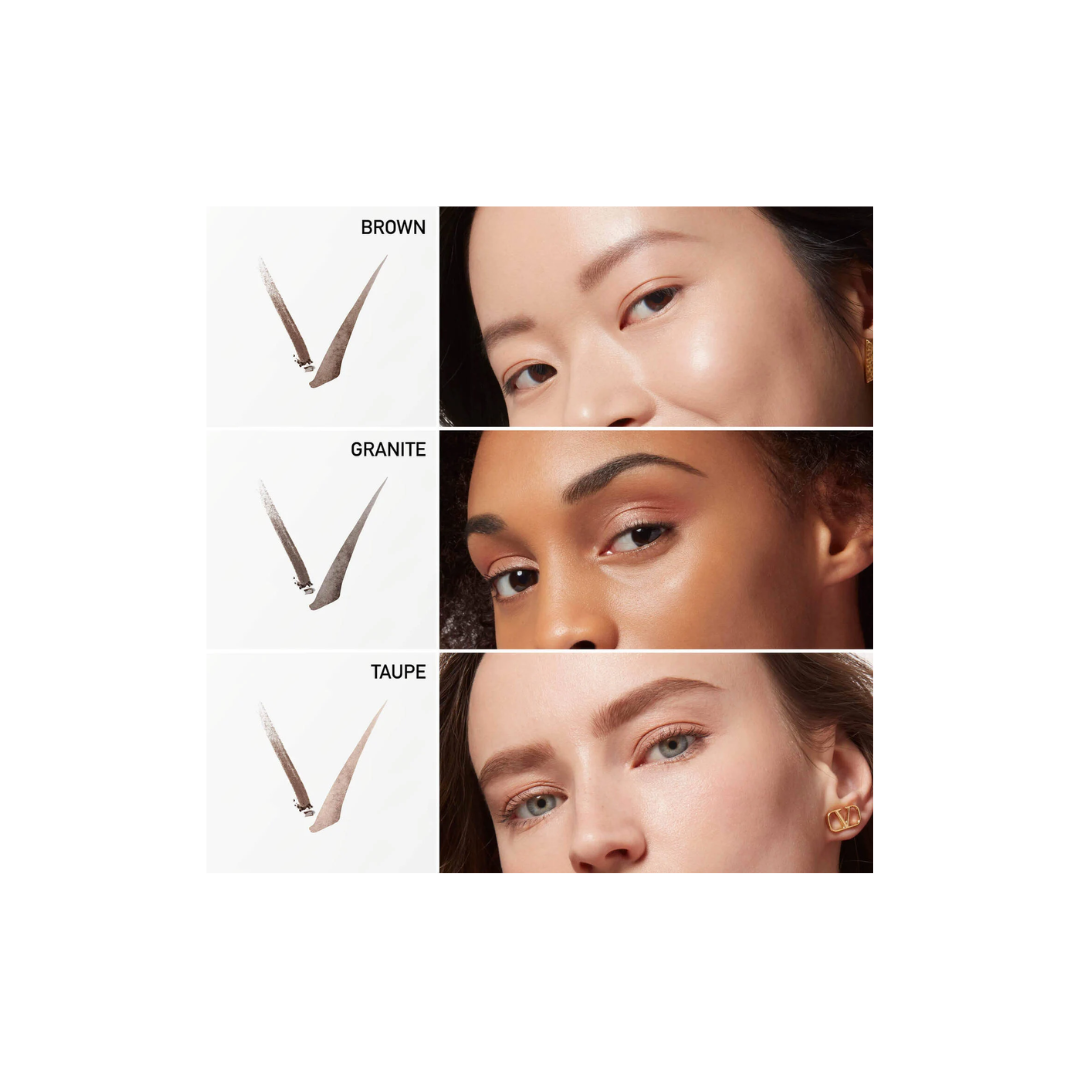 Valentino Brow Trio EyeBrow Liner - Granite 03