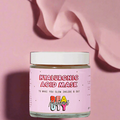 Mallows Beauty Hyaluronic Acid Pink Clay Face Mask