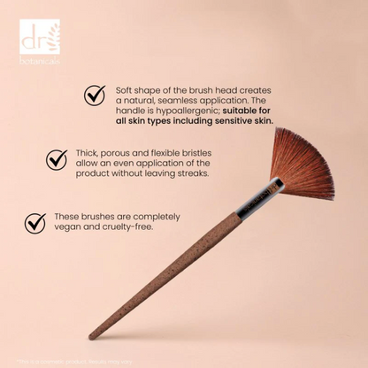 Dr Botanicals Fan Brush