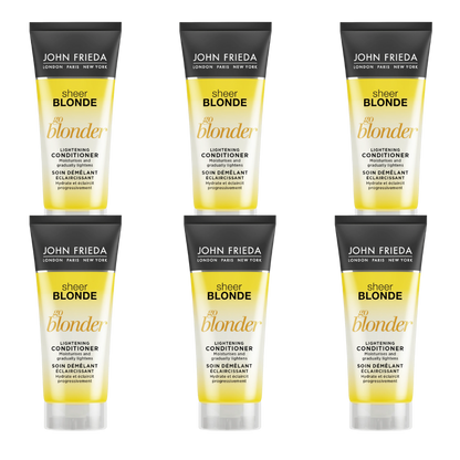 John Frieda Go Blonder Lightening Conditioner 6x50ml