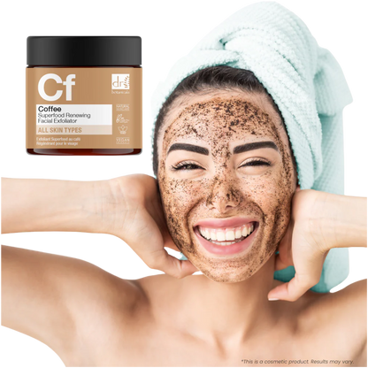 Dr Botanicals Coffee Superfood Renewing Facial Exfoliator