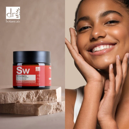Dr Botanicals Strawberry Superfood Vitamin C Day Moisturiser