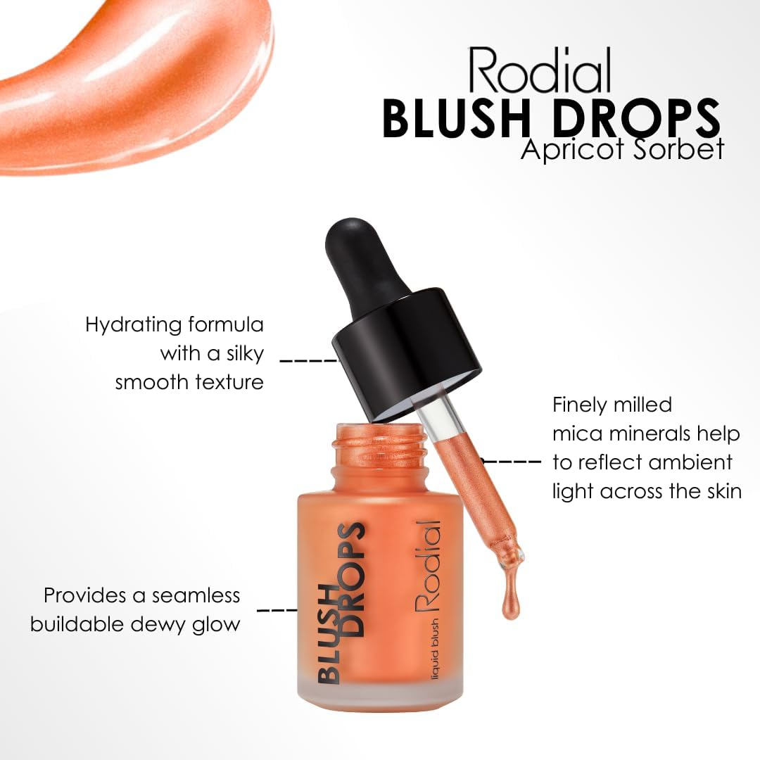 Rodial BLUSH DROPS - APRICOT SORBET - FREE WHEN YOU SPEND £60+