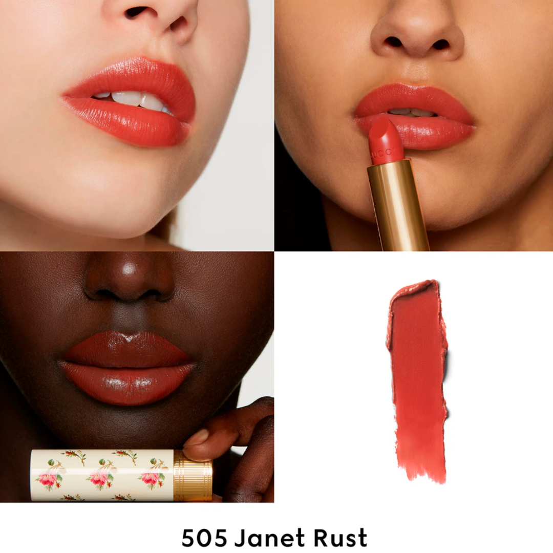 Gucci Rouge à Levres Voile Lipstick 505 - Janet Rust