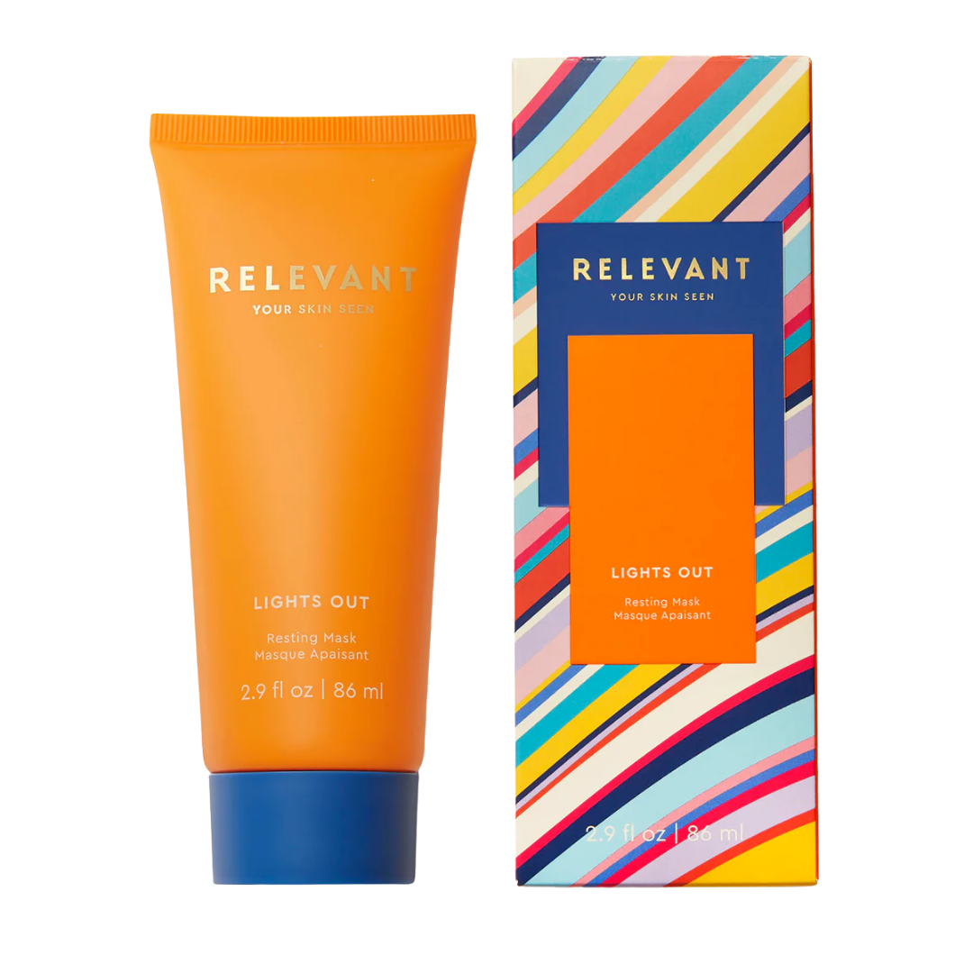 Relevant Your Skin Seen Lights Out Resting Mask