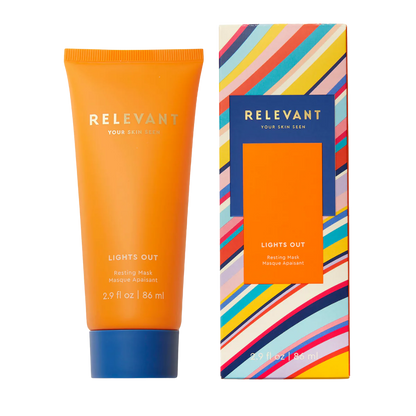 Relevant Your Skin Seen Lights Out Resting Mask