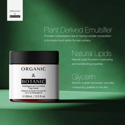 Organic & Botanic Madagascan Coconut Nap Mask